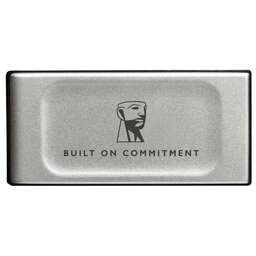 KINGSTON 4ТБ Внешний диск SSD XS2000 SXS2000/4000GA, USB 3.2 Gen 2x2, запись - 2000МБ/с, чтение - 2000МБ/с, серебристый