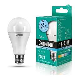 CAMELION (12186) LED15-A60/845/E27