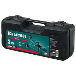 KRAFTOOL Домкрат гидравлический 43453-2-K подкатной, 2т
