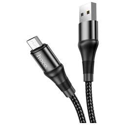 HOCO (6931474734211) X50 USB (m) - microUSB (m) 1.0м - черный