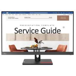 LENOVO Монитор 23.8" ThinkVision S24i-30 черный IPS LED 4ms 16:9 HDMI матовая 1300:1 250cd 178гр/178гр 1920x1080 100Hz VGA FHD 3.8кг