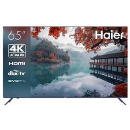 HAIER 65" Телевизор Smart TV M1, 4K Ultra HD, черный, СМАРТ ТВ, Android TV