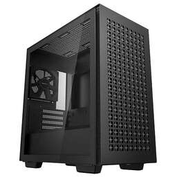 DEEPCOOL Корпус CH370 черный без БП mATX 7x120mm 4x140mm 2xUSB3.0 audio bott PSU