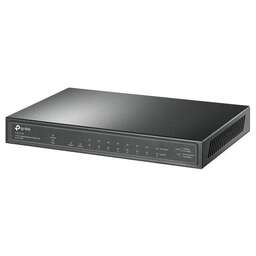 TP-LINK Коммутатор TL-SG1210P (L2) 9x1Гбит/с 1SFP 8PoE+ 63W неуправляемый