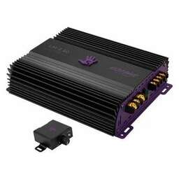 FIVE Усилитель LM-2.80 2*80Вт/2-1 канал/BassBoost-пульт/4-2 Ом/High-pass/Low-pass(6шт короб)