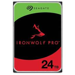 SEAGATE Жесткий диск Ironwolf Pro ST24000NT002, 24ТБ, HDD, SATA III, 3.5", RTL