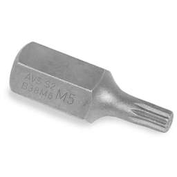 AVS Вставка 3/8" SPLINE M5, длина 30 мм B38M5
