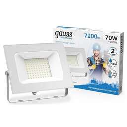 GAUSS Прожектор уличный Elementary, 70Вт [613120370]