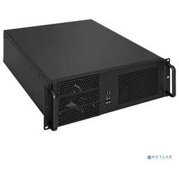 Exegate EX293184RUS Серверный корпус ExeGate Pro 3U390-08 <RM 19", высота 3U, глубина 390, БП 500RADS, USB>