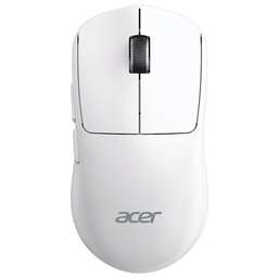 ACER Мышь беспроводная OMR401, игровая, Bluetooth/Радио, оптическая, USB, 12000dpi, белый [zl.mcecc.05d]