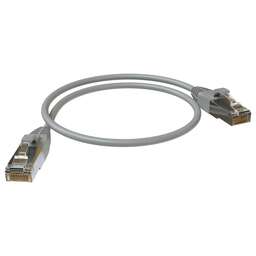 SYSMATRIX Патч-корд PC 4545.5ES26.05LSZHGY F/UTP RJ-45 вил.-вилка RJ-45 кат.5E 0.5м серый LSZH