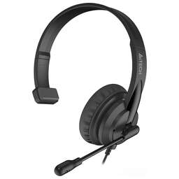 A4TECH HS-11 черный 2м накладные оголовье (HS-11/3.5MM PLUG/BLACK)