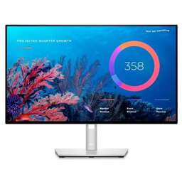 DELL Монитор 23,8" U2422HE, 16:9, IPS, FHD, 5ms, 250cd, 60Hz, HDMI, DP, DP out, USB, USB-C, LAN, HAS