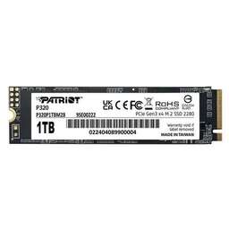 PATRIOT SSD накопитель P320 P320P1TBM28 1ТБ, M.2 2280, PCIe 3.0 x4, NVMe, M.2