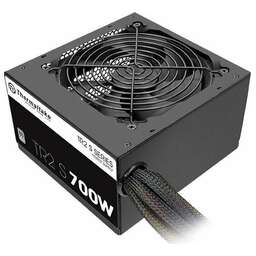 THERMALTAKE Блок питания ATX 700W TR2 S 80+ white (20+4pin) APFC 120mm fan 6xSATA RTL