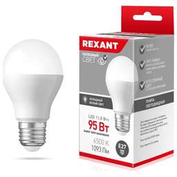 REXANT (604-005) A60 11,5 ВТ E27 1093 ЛМ 6500 K