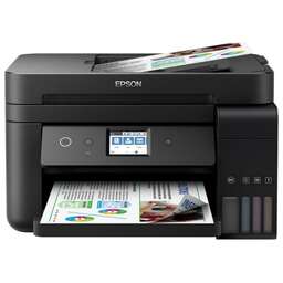 EPSON МФУ струйный L6290 цветная печать, A4, цвет черный [c11cj60505/408/507]