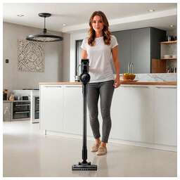 KITFORT Ручной пылесос (handstick) КТ-5283, 350Вт, черный/черный