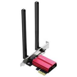 MERCUSYS Сетевой адаптер Wi-Fi + Bluetooth MA86XE AXE5400 PCI Express (ант.внеш.несъем.) 2ант