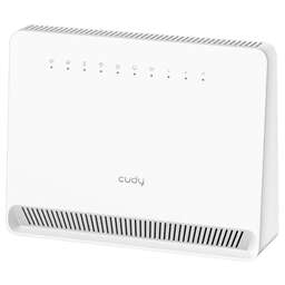 CUDY Модем AC1200 Wi-Fi 4G LTE-Cat4 Router, AC1200 Wi-Fi, build-in 4G LTE modem, 4 10/100M RJ45 Ports, Nano SIM Slot, 300Mbps at 2.4GHz + 867Mbps at 5GHz, Internal antennas, PPTP/L2TP/OpenVPN/WireGuard VPN, DNS over Cloudflare/Google/Quad9, DDNS, SMS, Band locki