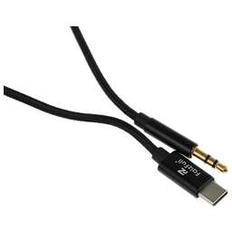 PREMIER Кабель-переходник акустический CQ002, USB Type-C (m) - Jack 3.5 (m) , 1м, черный [a2503]