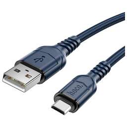 HOCO (6931474794109) X59m USB 2.4A microUSB 2м голубой