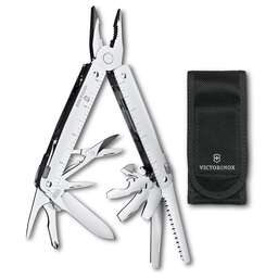 VICTORINOX Мультитул Swiss Tool MX (3.0327.MN) 115мм 26функц. чехол нейлоновый серебристый подар.коробка