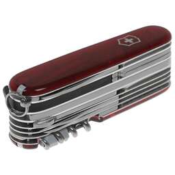 VICTORINOX Нож перочинный CyberTool L (1.7775.T) 91мм 39функц. красный полупрозрачный карт.коробка