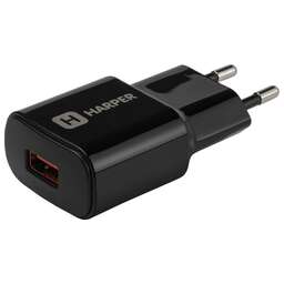 HARPER WCH-8833 СЗУ QUALCOMM QUICK CHARGE 3.0 черный