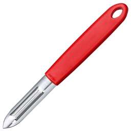 VICTORINOX Овощечистка для овощей и фруктов Swiss Classic красный упак.:защита лезвия (7.6077.1)