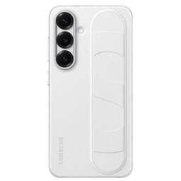 SAMSUNG Чехол (клип-кейс) Standing Grip Case, для Galaxy S25, белый [ef-gs931cwegru]