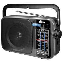 RITMIX Радиоприемник RPR-320, черный