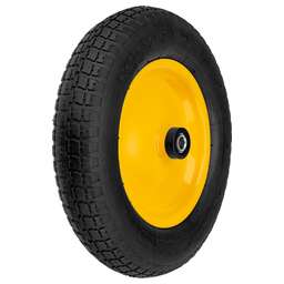 PALISAD Колесо пневматическое 3.25/3.00-8, D 360 мм, внутренний подшипник D 16 мм, длина оси 94 мм 68943