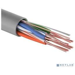 Rexant U/UTP, категория 5e, ZH нг(А)-HF, 4PR, 24AWG, внутренний, серый (01-0059)