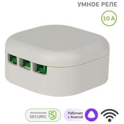 SECURIC Умное Wi-Fi+RF реле одноканальное