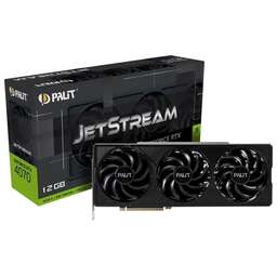 PALIT Видеокарта PCI-E 4.0 PA-RTX4070 JETSTREAM NVIDIA GeForce RTX 4070 12Gb 192bit GDDR6X 1920/21000 HDMIx1 DPx3 HDCP Ret