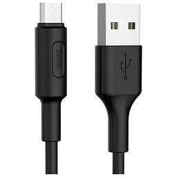 HOCO (6957531080121) X25 USB (m)-microUSB (m) 1.0м - черный