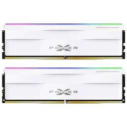SILICON POWER Память DDR5 2x16GB 5600MHz SP032GXLWU560FDH Xpower Zenith RGB RTL Gaming PC5-44800 CL40 DIMM ECC 288-pin 1.25В kit single rank с радиатором Ret