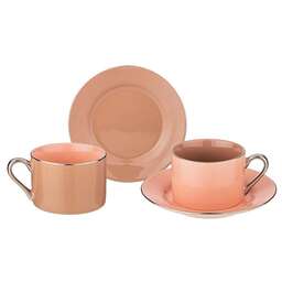LEFARD 86-2379 BREAK TIME ТЕРРАКОТОВЫЙ на 2 персоны 180мл (4 предмета)