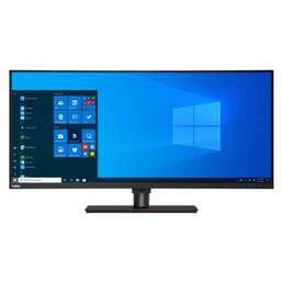 LENOVO Монитор 39,7" P40w-20 2500R, 21:9, IPS, 5K, 300cd, 75Hz, HDMI, DP, Tblt, USB, USB-C, LAN, HAS