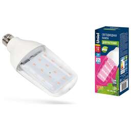 UNIEL (UL-00007647) LED-B82-12W/SPBR/E27/CL PLP33WH