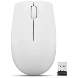 LENOVO Мышь 300 Wireless Compact светло-серый оптическая 1000dpi беспров. USB 2but (GY51L15677)