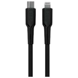 MORE CHOICE (4620202553249) K63ia 2м USB 3.0A PD 27W для Lightning ng 8-pin Type-C - 2м , черный