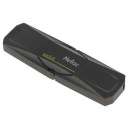 NETAC Флеш-накопитель US5 NT03US5C-512GB-32TA USB3.2 512GB black (zink alloy housing)+TypeC Solid St