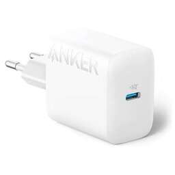 ANKER Сетевое зарядное устройство 312, USB-C, 20Вт, 3A, белый [a2347g21]