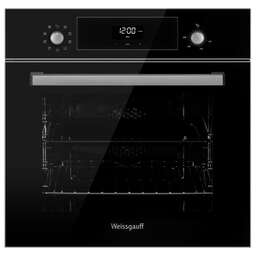 WEISSGAUFF Духовой шкаф EOV 306 SB Black Edition, черный