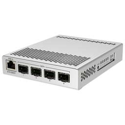 MIKROTIK Коммутатор CRS305-1G-4S+IN (L3) 1x1Гбит/с 4xКомбо(10GBase-T/SFP+) 4SFP+ управляемый