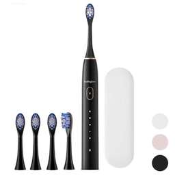 KaringBee Аккумуляторные звуковые электрические зубные щетки(чёрный) R101