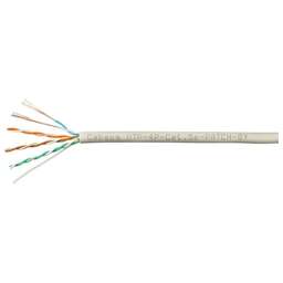 CABEUS Кабель информационный UTP-4P-CAT.5E-PATCH-GY кат.5E U/UTP 4 пары 24AWG PVC внутренний 305м серый
