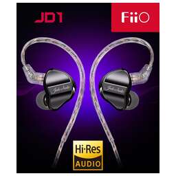 FIIO Наушники JD1, 3.5 мм, внутриканальные, черный [80003491]